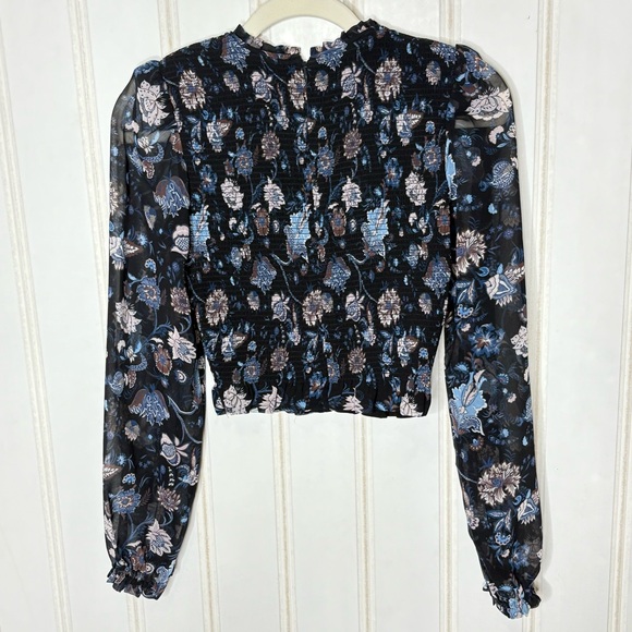 Wilfred Temptest Blouse Blue Sz XS 377 - Picture 3 of 10